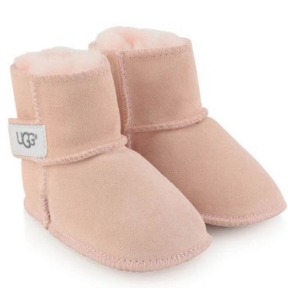 UGG pink suede Erin toddler booties - Picture 2 of 15
